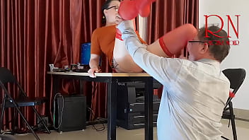 Monday in the office employee without panties tease lick pussy suck dick in the office naughty office c2