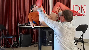 Monday in the office employee without panties tease lick pussy suck dick in the office naughty office c2