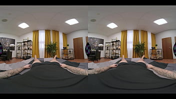 Blonde bombshell vinna reed reverse cowgirl riding & footjob big tits sexy girl vr 360 porn