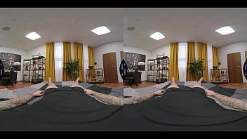 Blonde bombshell vinna reed reverse cowgirl riding & footjob big tits sexy girl vr 360 porn