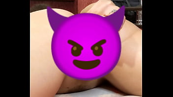 A new toy from a dragon dildo fan test drive of miranielt with a huge dildo in her pussy