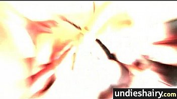 Hairy pussy babe gets big cock blowjob and fuck 25