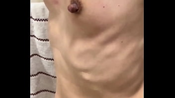 After this we have sex in bed with my wife's naked body hard nipples soft breasts and squirting body