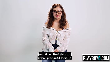 Chunky brunette bbw chick leana lovings fingers her wet pussy for us