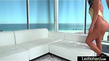 Young lez girls keisha grey & nina north play in front of camera mov 24