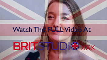 British 18 year old's first bukkake