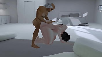 Sexo con jovencita de color rosa