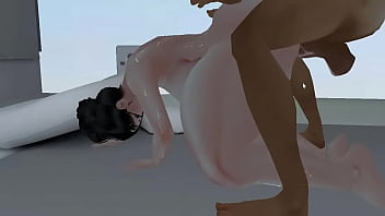 Sexo con jovencita de color rosa