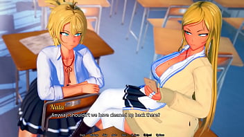 Futas world of ntr episode #4 hot futa throat fucking gameplay