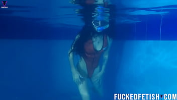 Hot Skinny Sexy Swimwear Diving Mask Fetish thumbnail