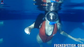 Hot skinny sexy swimwear diving mask fetish Hot skinny sexy swimwear diving mask fetish