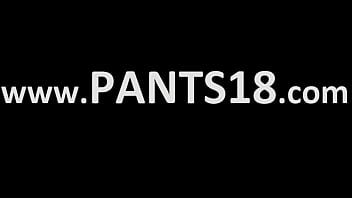 Black stockings and high heels teasing