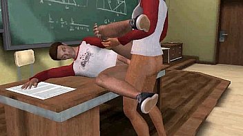 Horny 3d Cartoon Hunk Gets Fucked After Class thumbnail