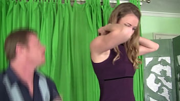 Blonde milf swallows a huge cum load after a hardcore fuck