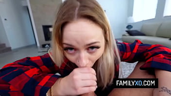 Kinky stepdad fucks his blonde stepdaughter to get back on his cheating wife