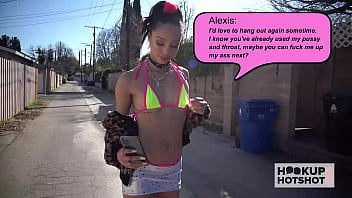 Skinny fuck doll alexis tae takes bryan gozzling's cock up her ass