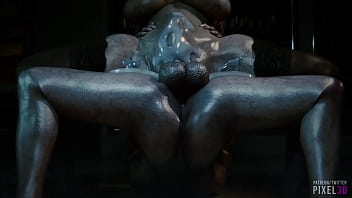 Ada vs big monster cock