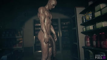 Ada vs big monster cock