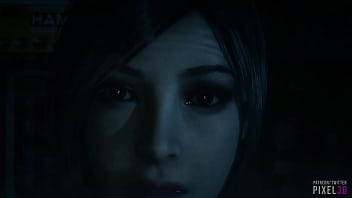 Ada vs big monster cock