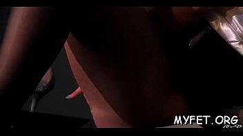 Checking her love juices