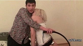 Kinky teen plays with fire