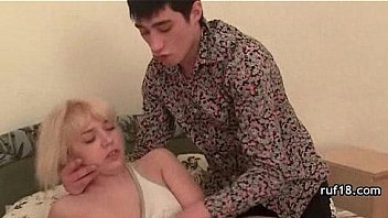 Kinky teen plays with fire