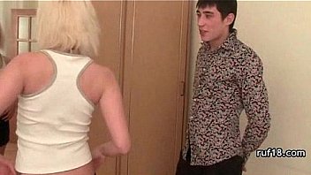 Kinky teen plays with fire