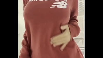 Baggy jumpers hide all the good stuff love lifting it up to show off my body and big tits Baggy jumpers hide all the good stuff love lifting it up to show off my body and big tits