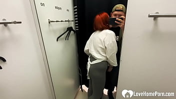 I fucked a hot ginger in the rest room
