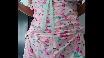 Model my sexy pink pajamas innocent colleague