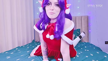 Misato katsuragi has a christmas present for you she made you cum in her pussy