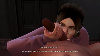 College guy fucks dad's new girlfriend