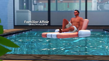 College guy fucks dad's new girlfriend