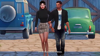 College guy fucks dad's new girlfriend