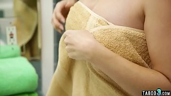 Big boobed stepsist loves taboo family fucking