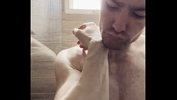 I trim my sweaty hairy armpits chest and arms after the gym to prepare for a photoshoot next week behind the scenes