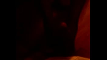 Nichole giving a nylon footjob