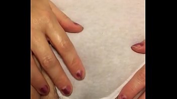 Massaging her softly