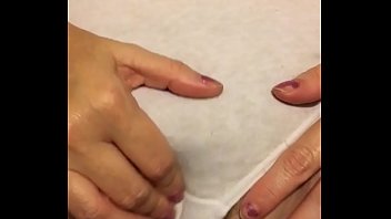 Massaging her softly