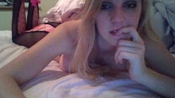 Blonde on cam 22