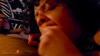 Diana’s giving him the perfect birthday blowjob