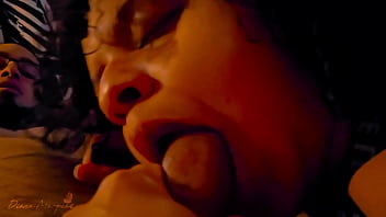 Diana’s giving him the perfect birthday blowjob