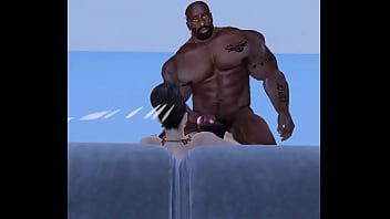 Huge black bull Huge black bull