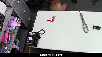 Shoplifter must fuck security guard to avoid arrest and trouble