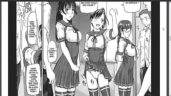 Donjishi love selection épisode #1 trois fille de la classe propse un orgi