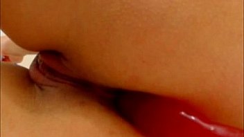 Busty milf fuck with toy and orgasm