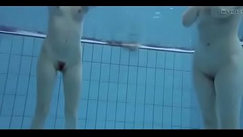 Under water striptease