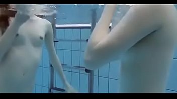 Under water striptease