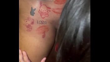 Caught a naughty one on christmas eve