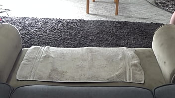 Petite teen gives hot sloppy blowjob